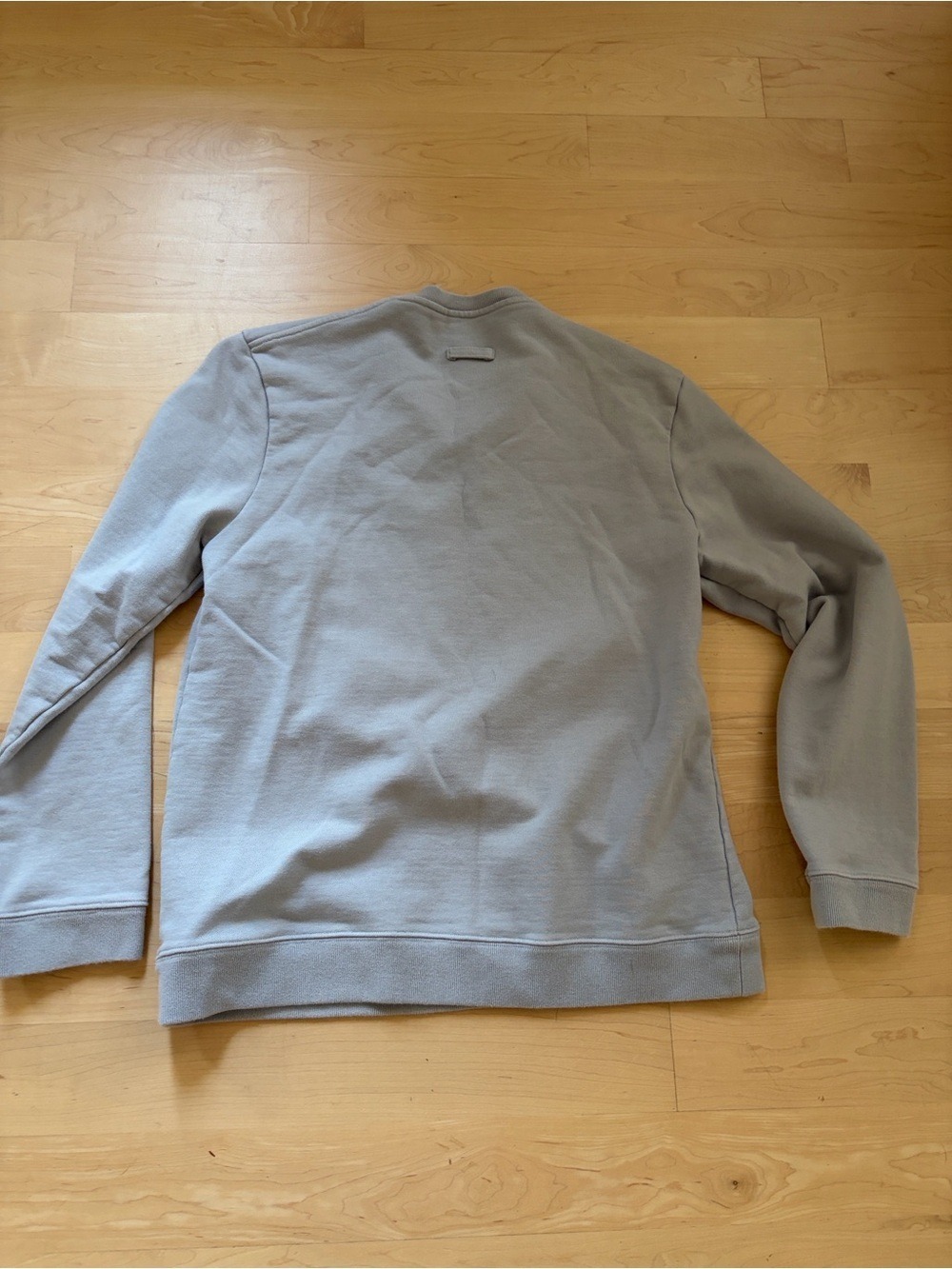 Raf Simons Gray Crewneck Sweatshirt with Black Photo Graphic - Picture 5 of 5